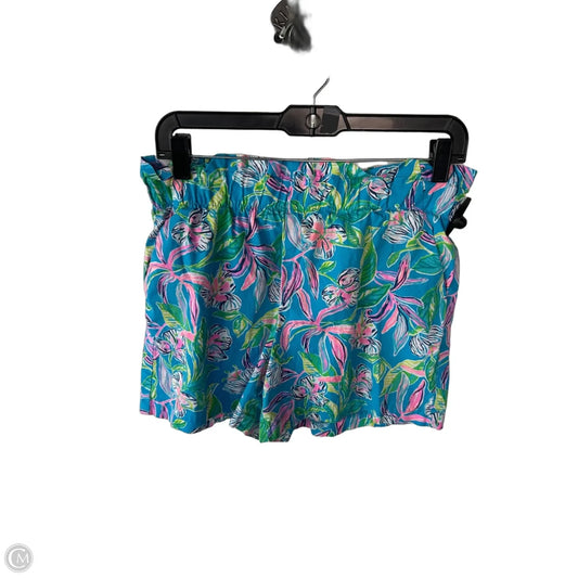 Shorts Designer By Lilly Pulitzer In Blue & Pink, Size: 4