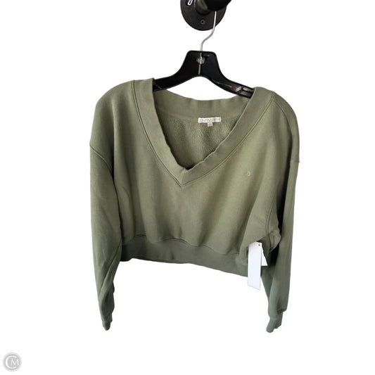 Sweatshirt Crewneck By Z Supply In Green, Size: S