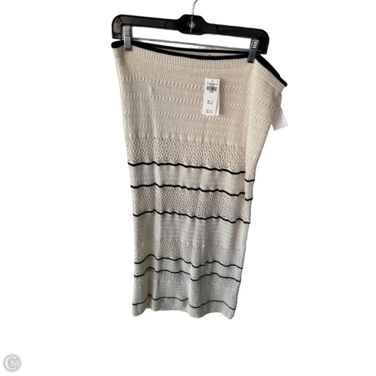 Skirt Maxi By Abercrombie And Fitch In Black & White, Size: 16