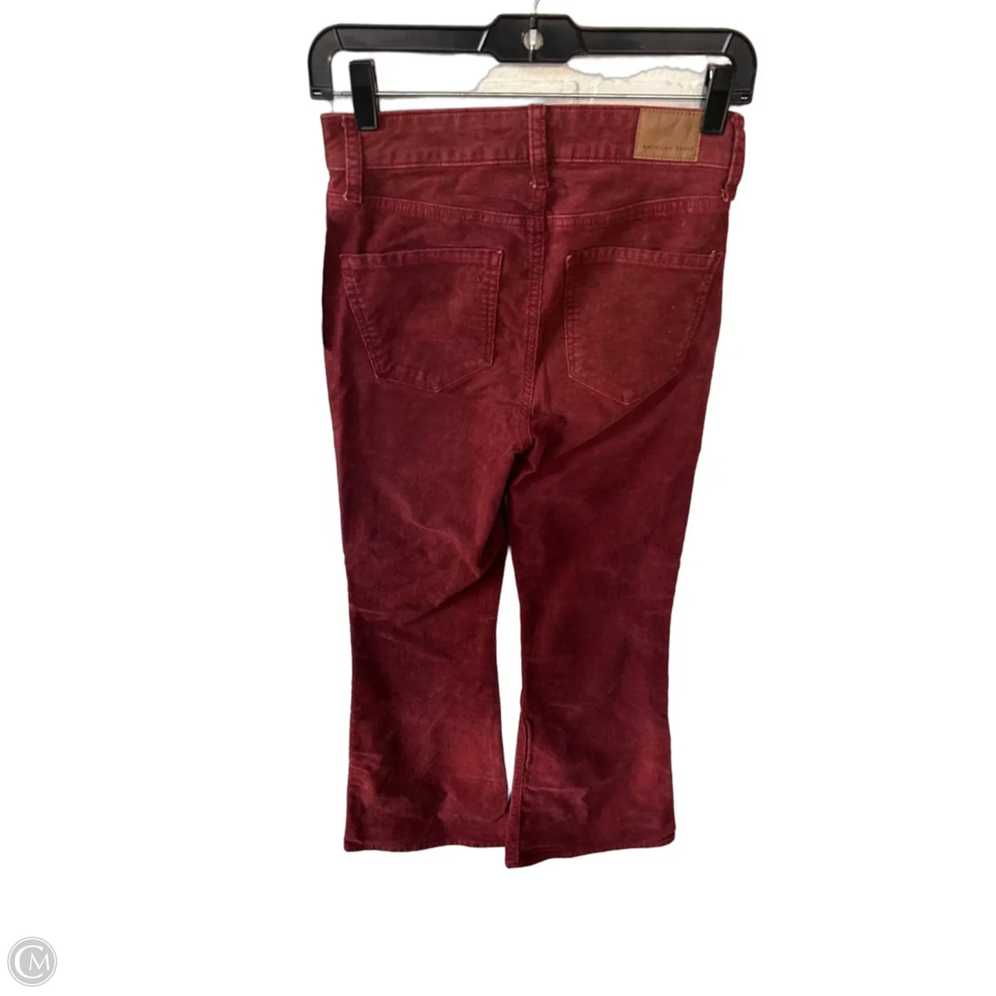 Pants Corduroy By American Eagle In Red, Size: 0