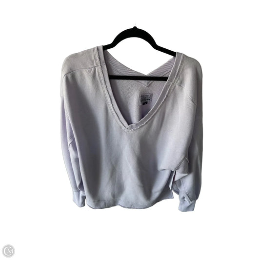 Sweatshirt Crewneck By American Eagle In Purple, Size: S