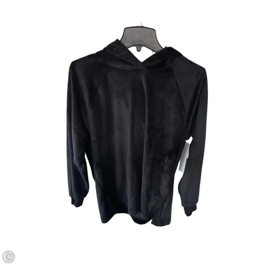 Sweatshirt Hoodie By Derek Heart In Black, Size: L