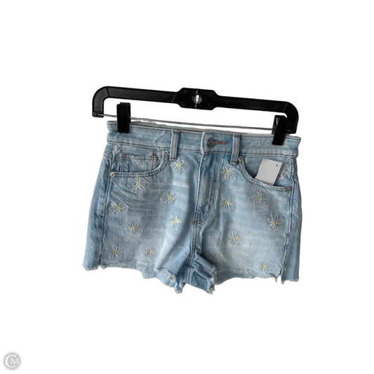 Shorts By American Eagle In Blue Denim, Size: 0