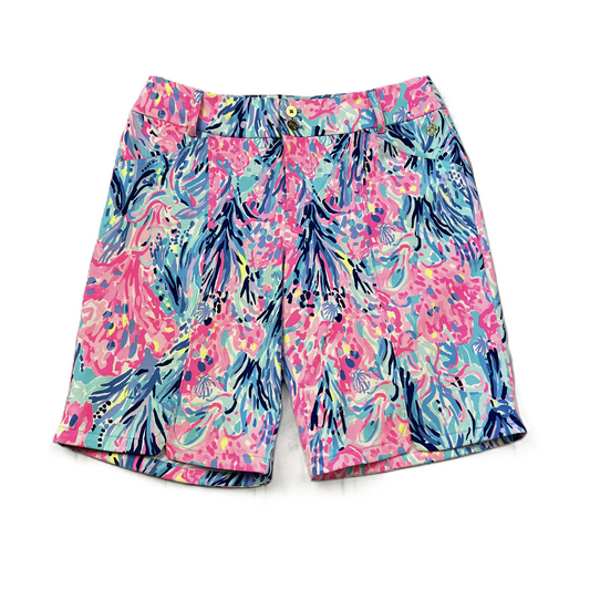 Pink Blue Shorts Designer By Lilly Pulitzer, Size: 4