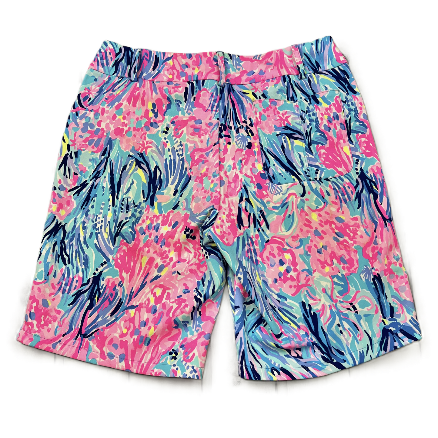 Pink Blue Shorts Designer By Lilly Pulitzer, Size: 4