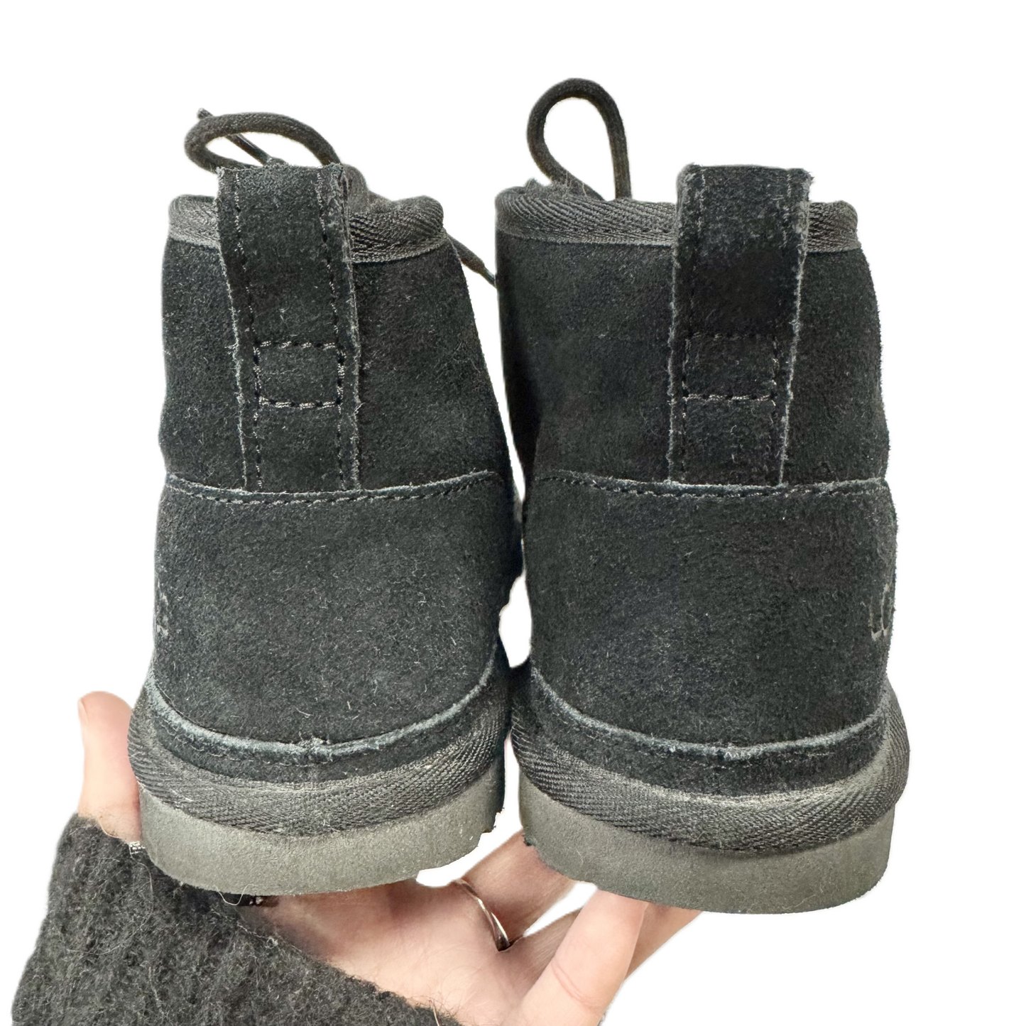 Boots Designer By Ugg In Black, Size: 5