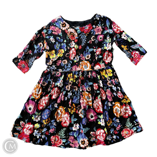 Dress Casual Short By Maeve In Floral Print, Size: S