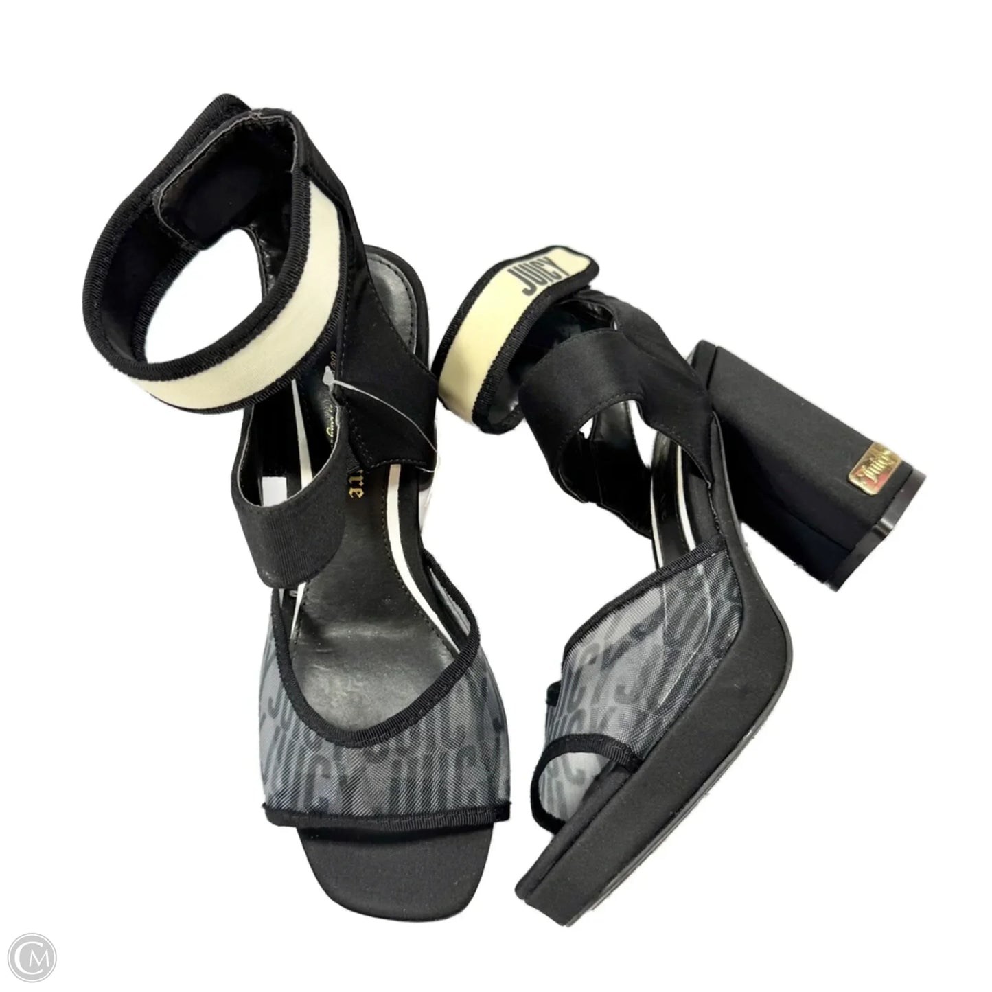 Shoes Heels Block By Juicy Couture In Black, Size: 7.5