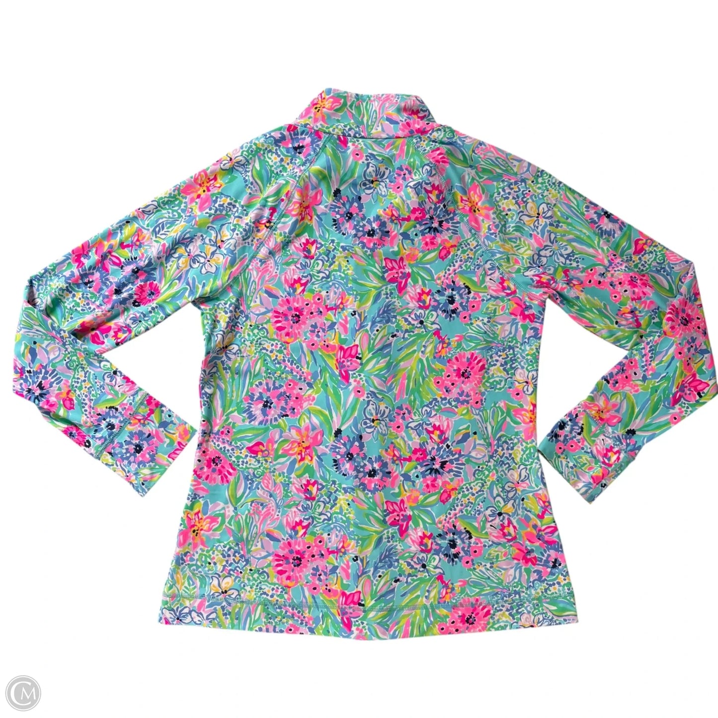 Jacket Designer By Lilly Pulitzer In Blue & Pink, Size: M