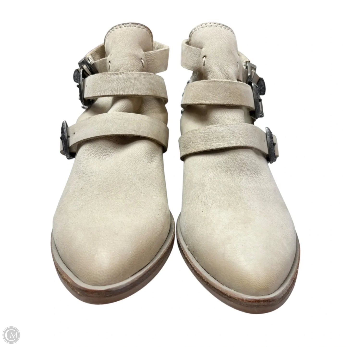 Boots Ankle Flats By Dolce Vita In Cream, Size: 6.5