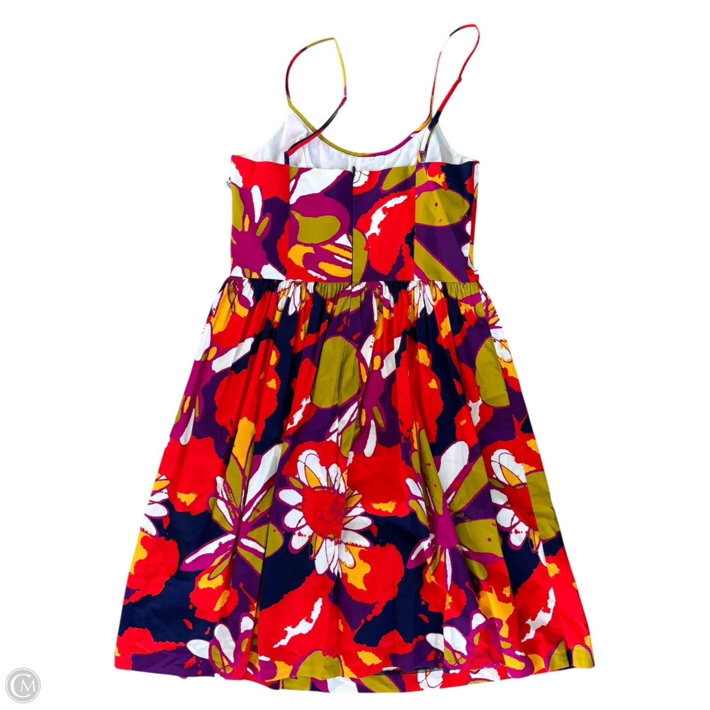 Dress Casual Short By Trina Turk In Purple & Red, Size: M