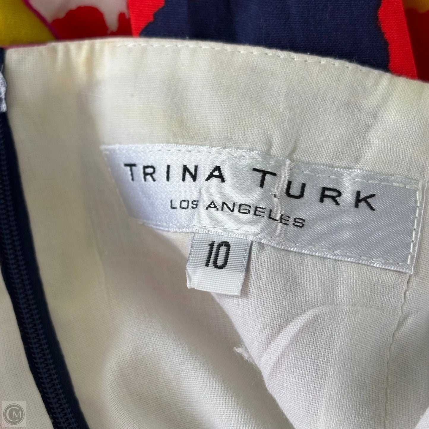 Dress Casual Short By Trina Turk In Purple & Red, Size: M