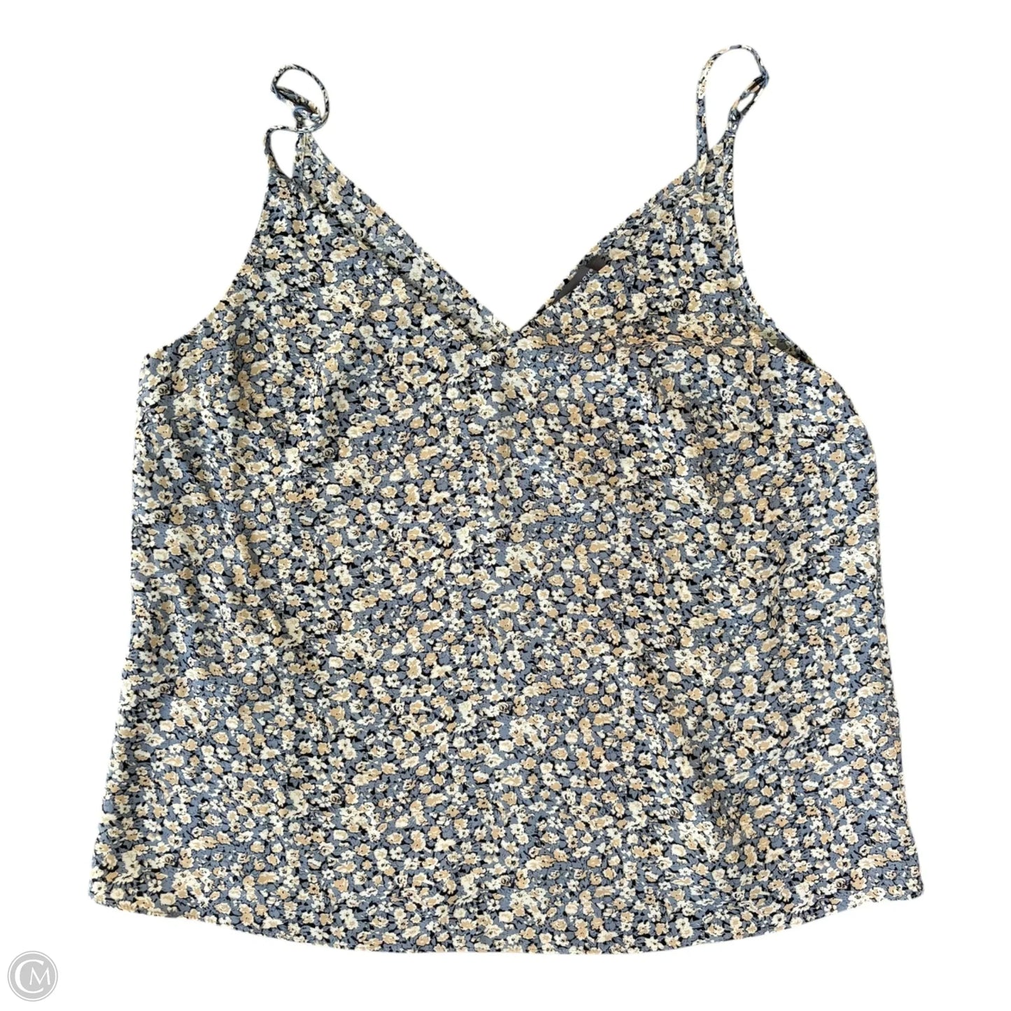 Top Sleeveless By Primark In Floral Print, Size: L