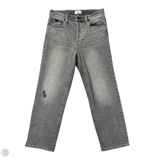 Jeans Straight By Pistola In Grey Denim, Size: 10
