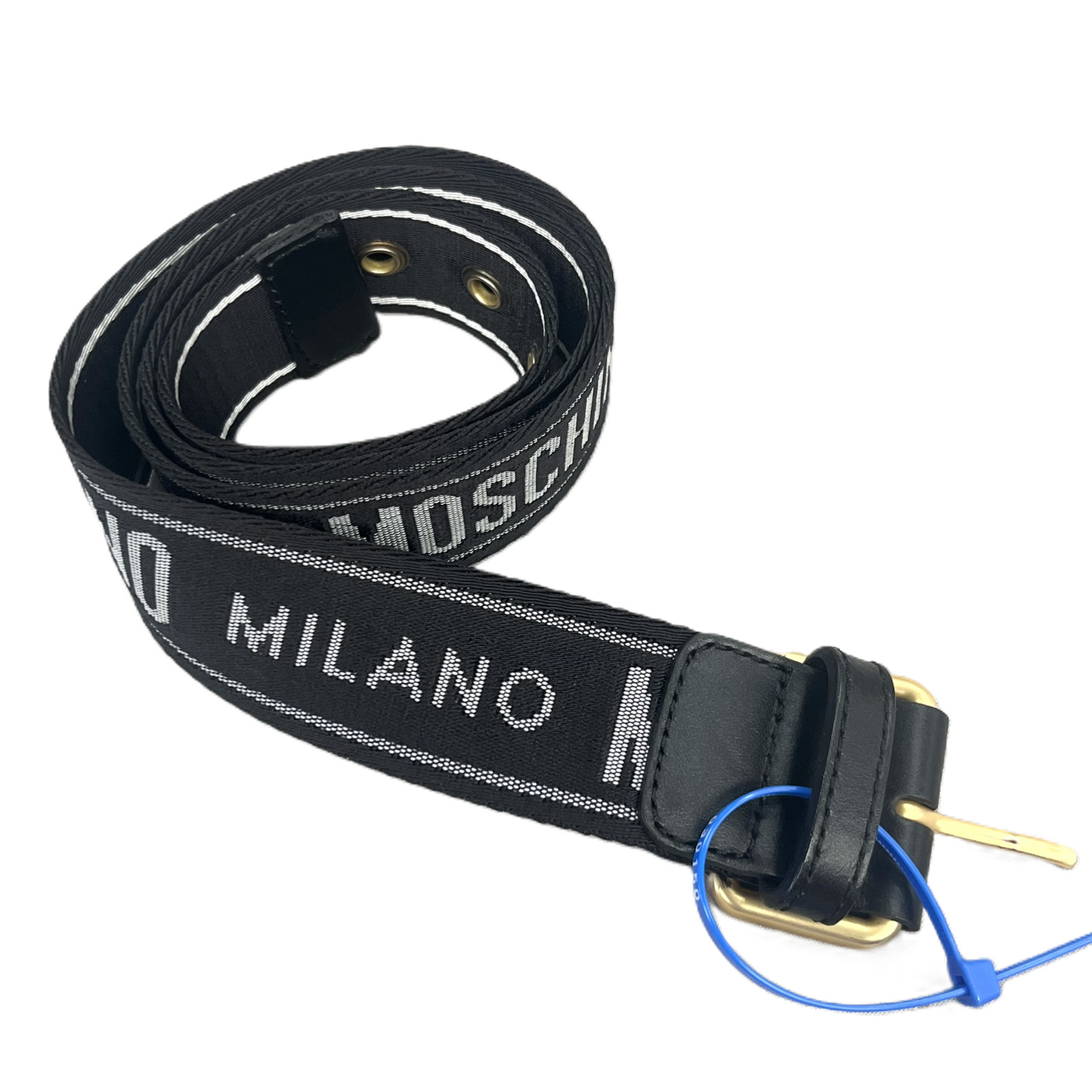 Belt Luxury Designer By Moschino, Size: L