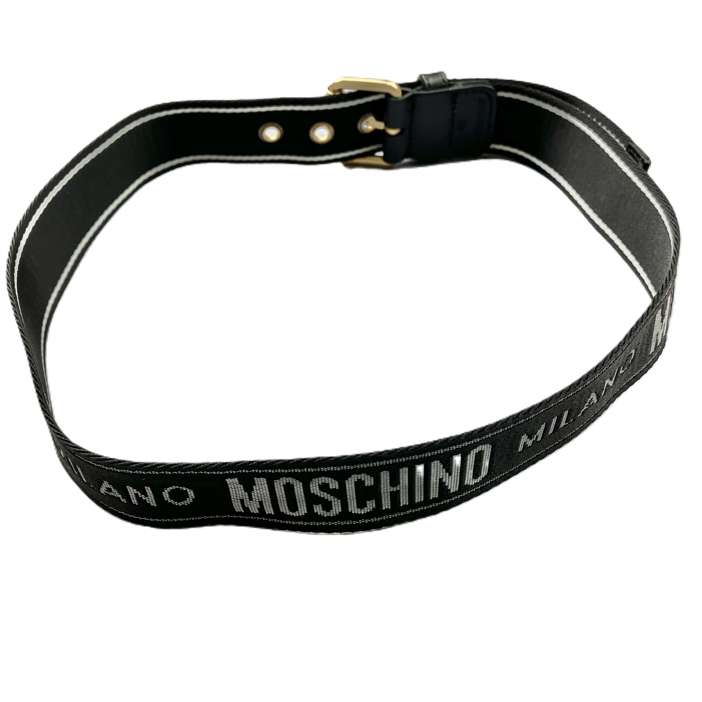 Belt Luxury Designer By Moschino, Size: Large