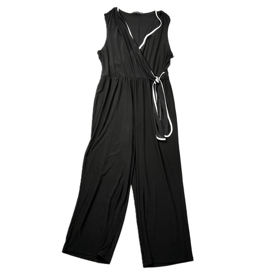 Black & White Jumpsuit By Tahari By Arthur Levine, Size: 2x