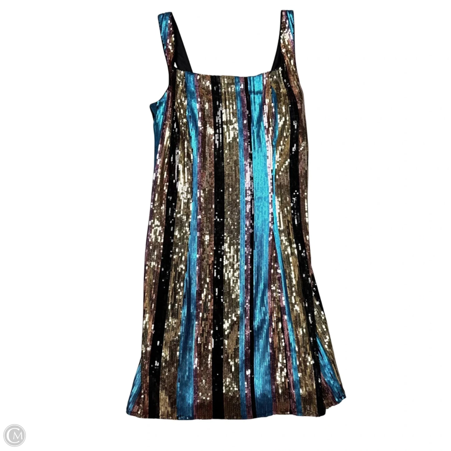 Dress Party Short By Aqua In Striped Pattern, Size: M