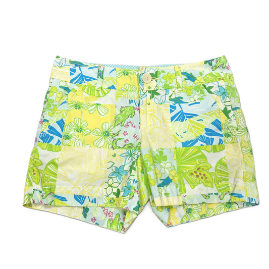 Blue White Yellow Shorts By Lilly Pulitzer, Size: 2