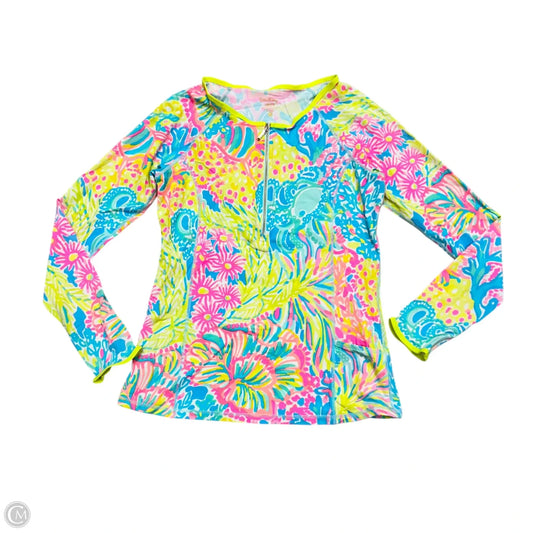 Top Long Sleeve Designer By Lilly Pulitzer In Multi-colored, Size: M