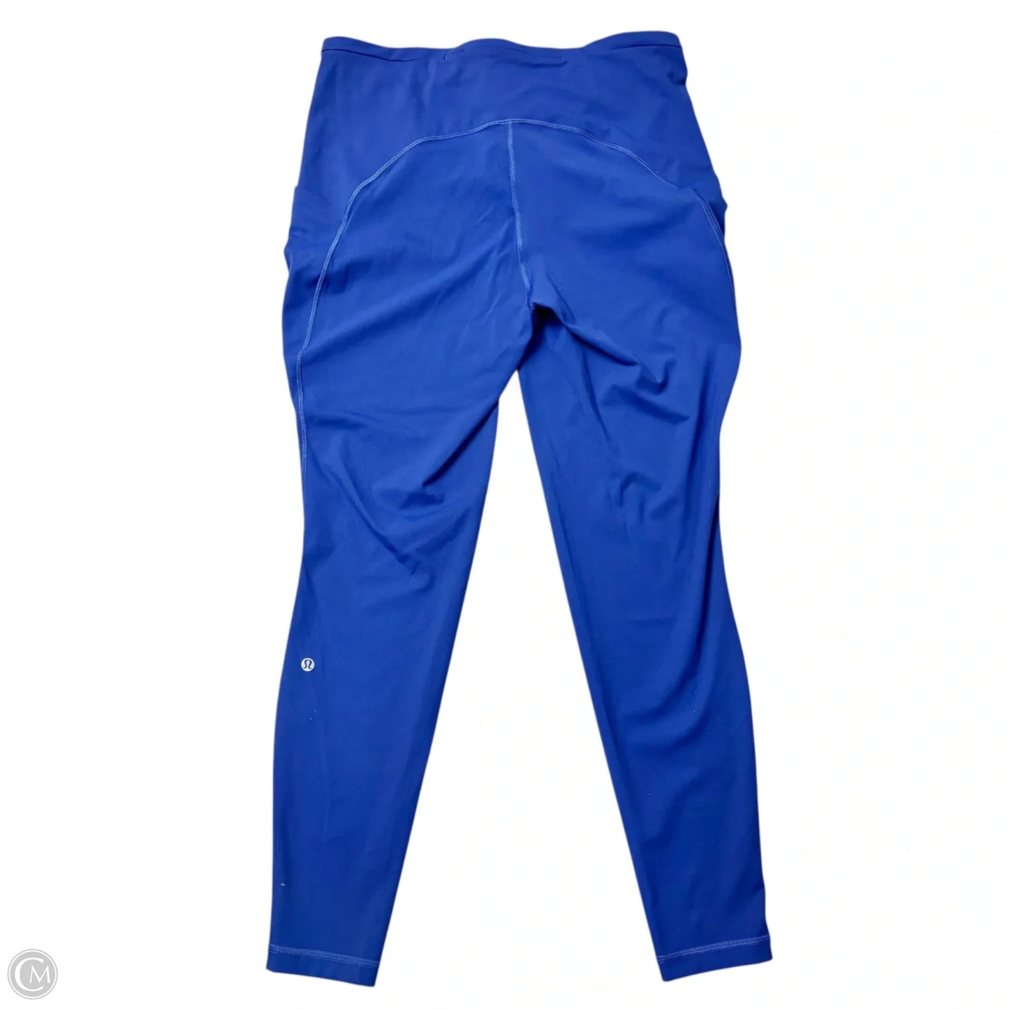 Athletic Leggings By Lululemon In Blue, Size: Xl