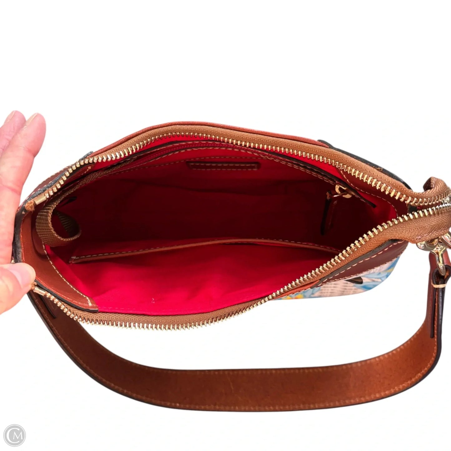 Crossbody Designer By Dooney And Bourke, Size: Medium
