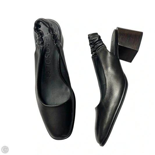 Shoes Heels Block By Aerosoles In Black, Size: 7.5