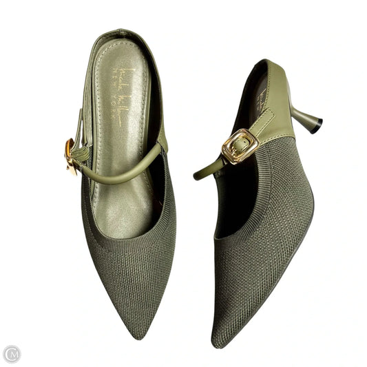 Shoes Heels Kitten By Nicole Miller In Green, Size: 8.5