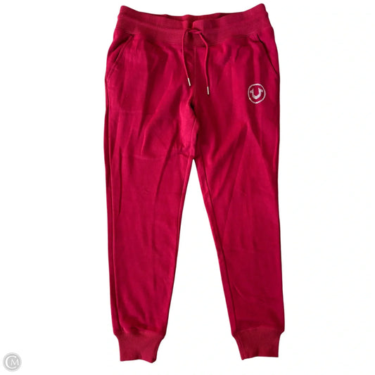 Pants Joggers By True Religion In Red, Size: M
