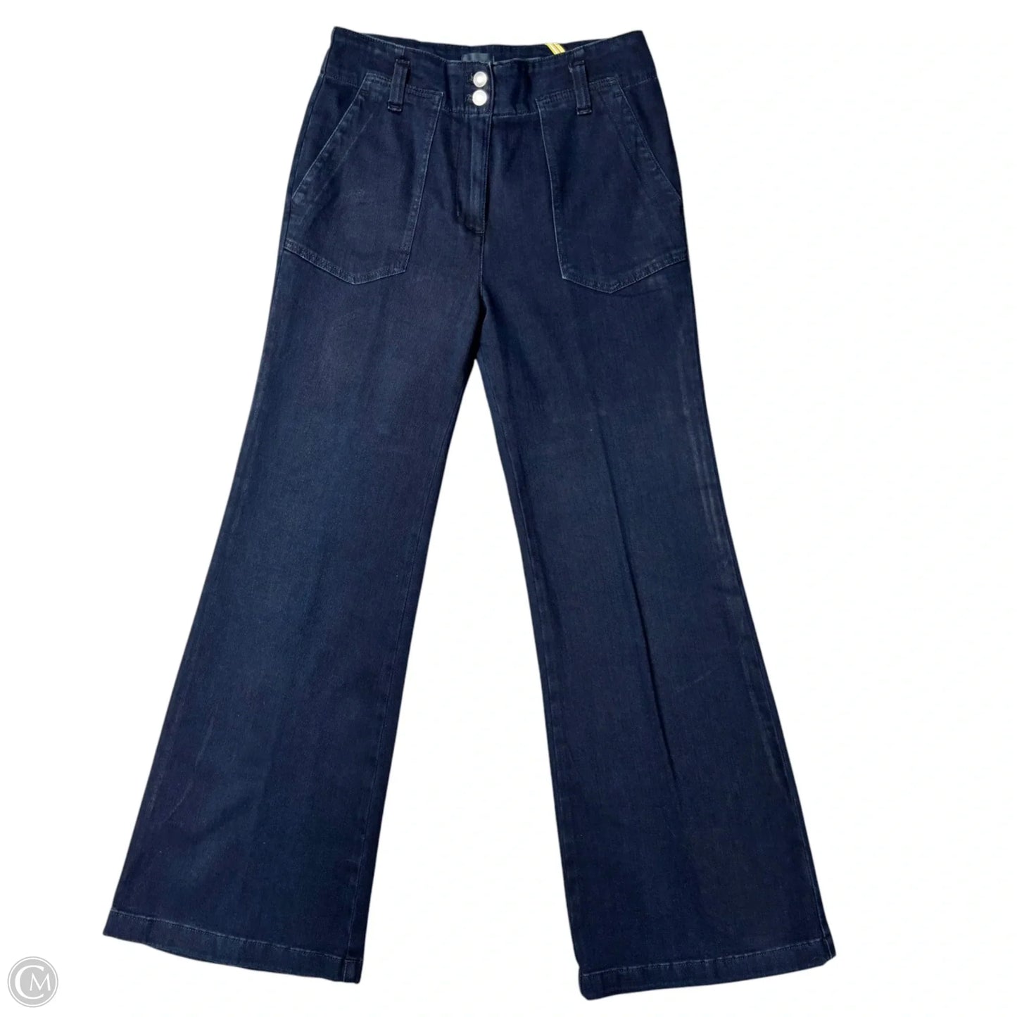 Jeans Flared By Maeve In Blue Denim, Size: 8