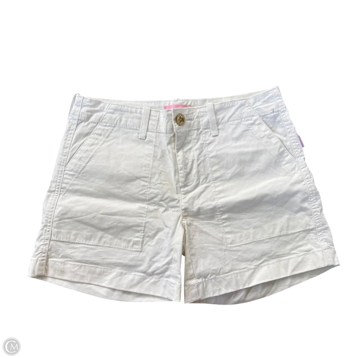 Shorts Designer By Lilly Pulitzer In White, Size: 0