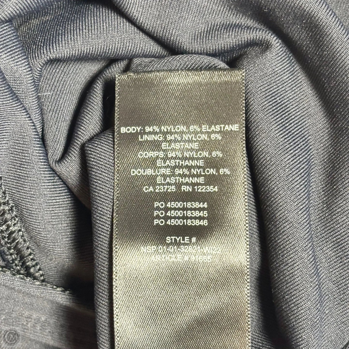 Bodysuit By Babaton In Black, Size: S