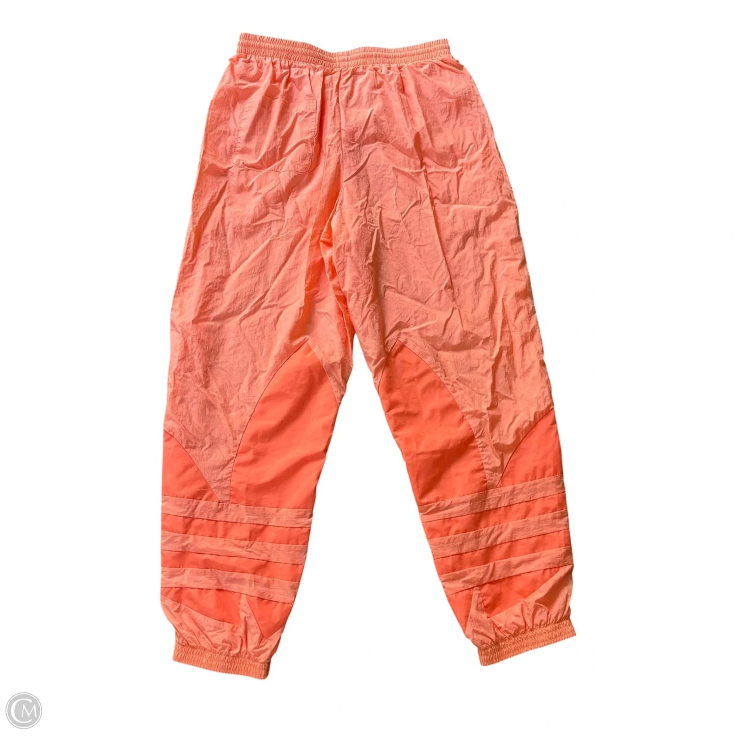Athletic Pants By Adidas In Orange, Size: L
