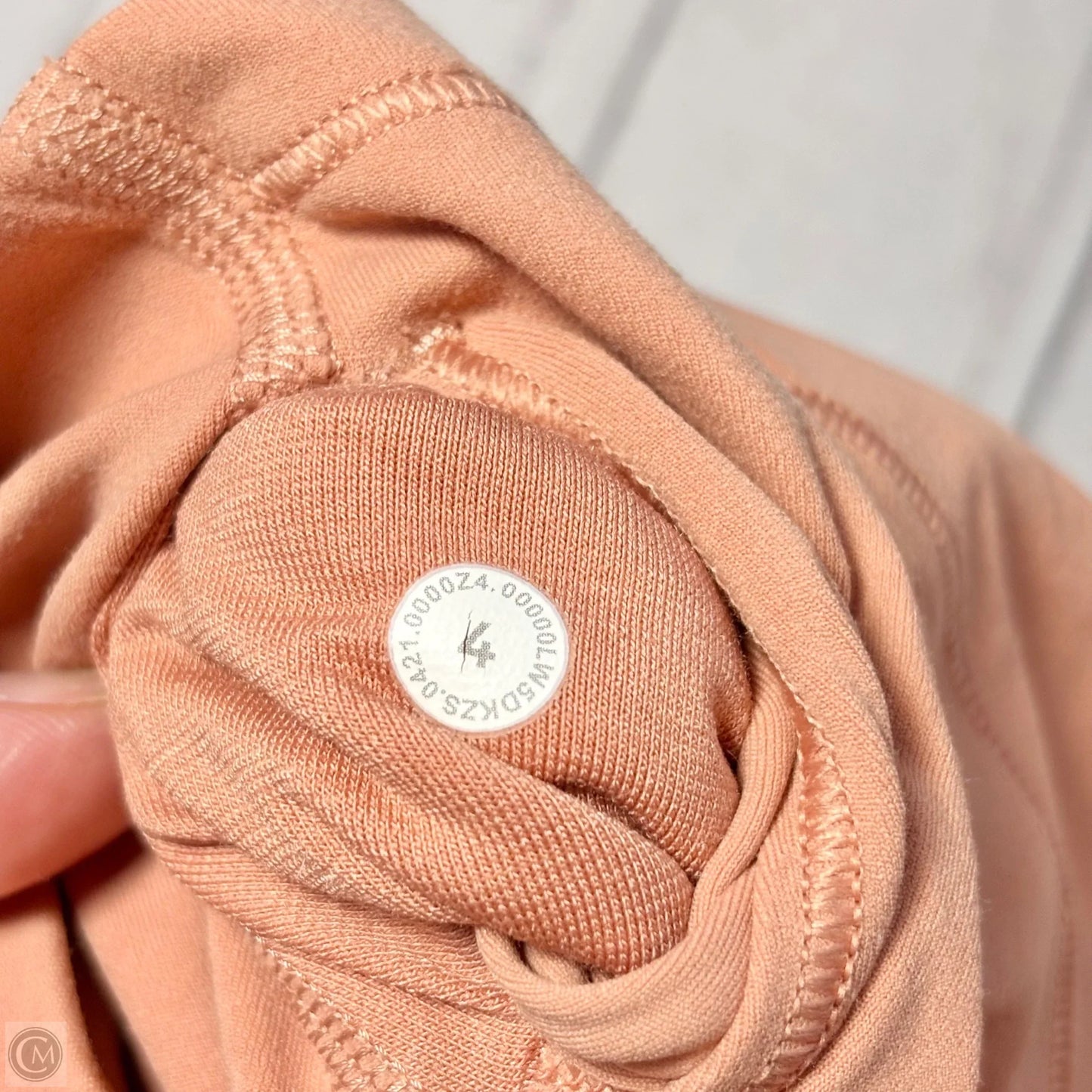 Athletic Pants By Lululemon In Orange, Size: 4