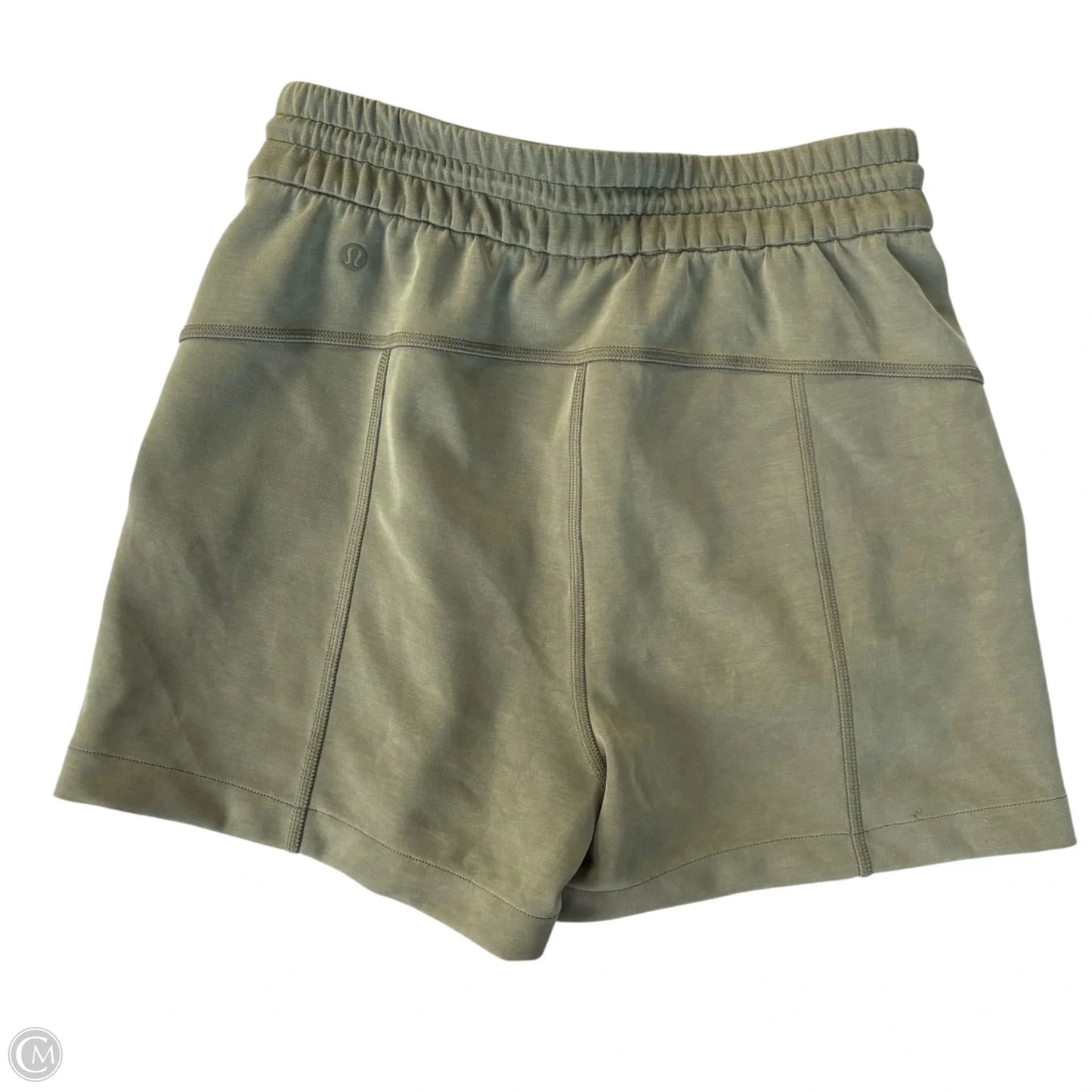 Athletic Shorts By Lululemon In Green, Size: S