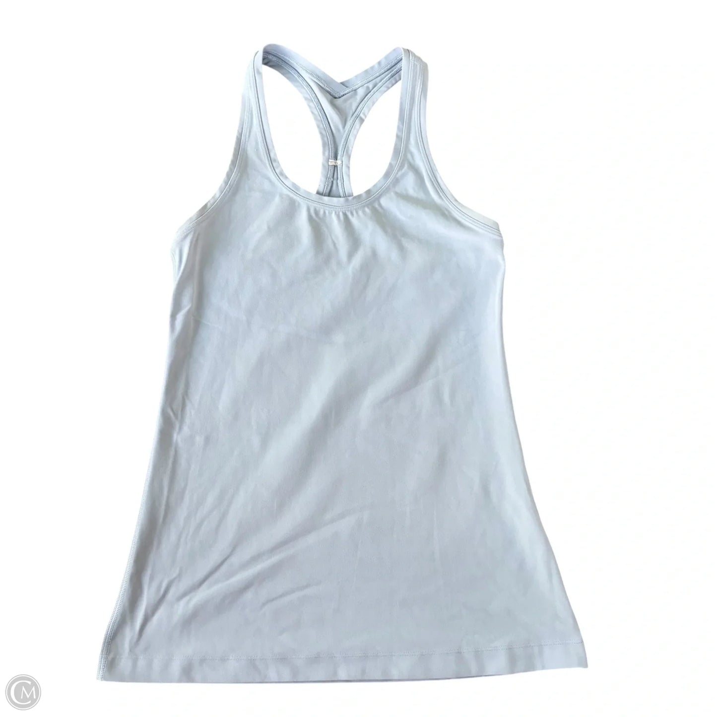 Athletic Top Short Sleeve By Lululemon In Blue, Size: S