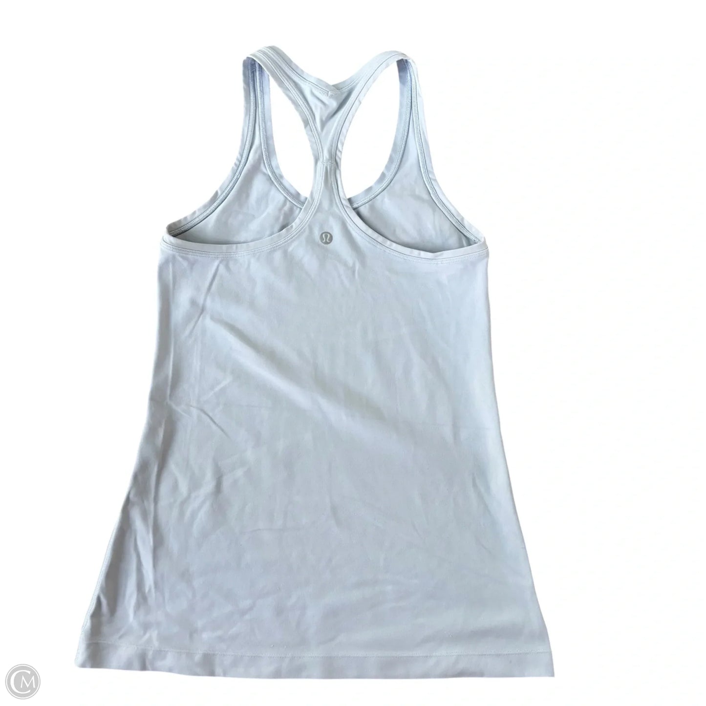 Athletic Top Short Sleeve By Lululemon In Blue, Size: S