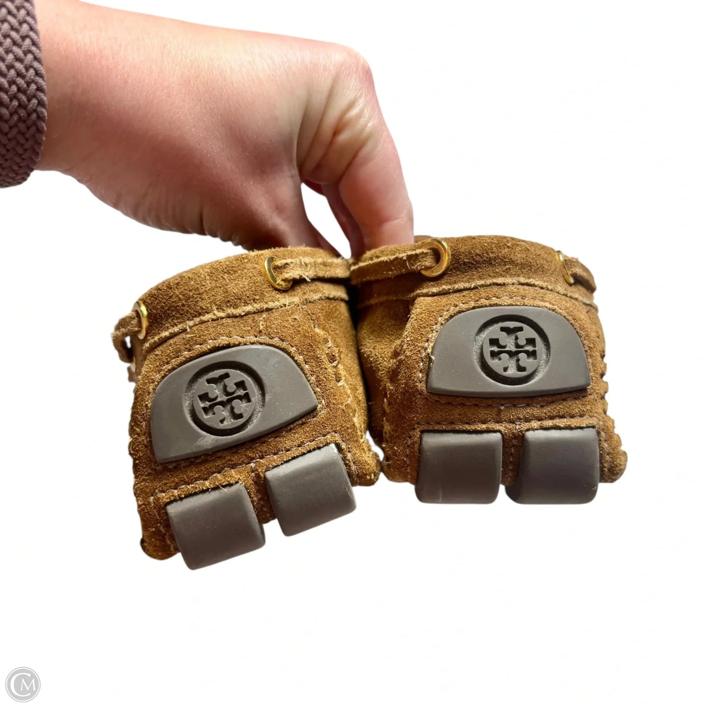 Shoes Designer By Tory Burch In Brown, Size: 10