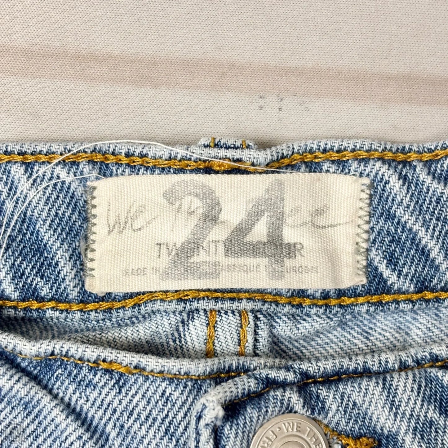 Jeans Boot Cut By We The Free In Blue Denim, Size: 0