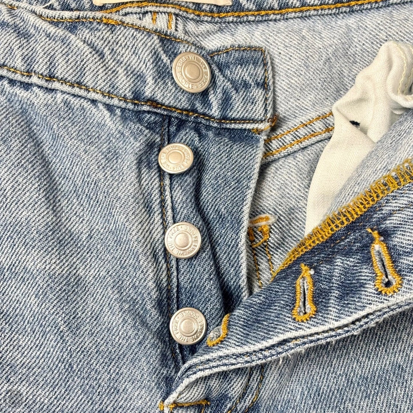 Jeans Boot Cut By We The Free In Blue Denim, Size: 0