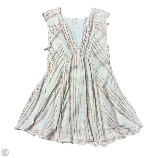 Dress Casual Midi By Free People In Cream, Size: Xs