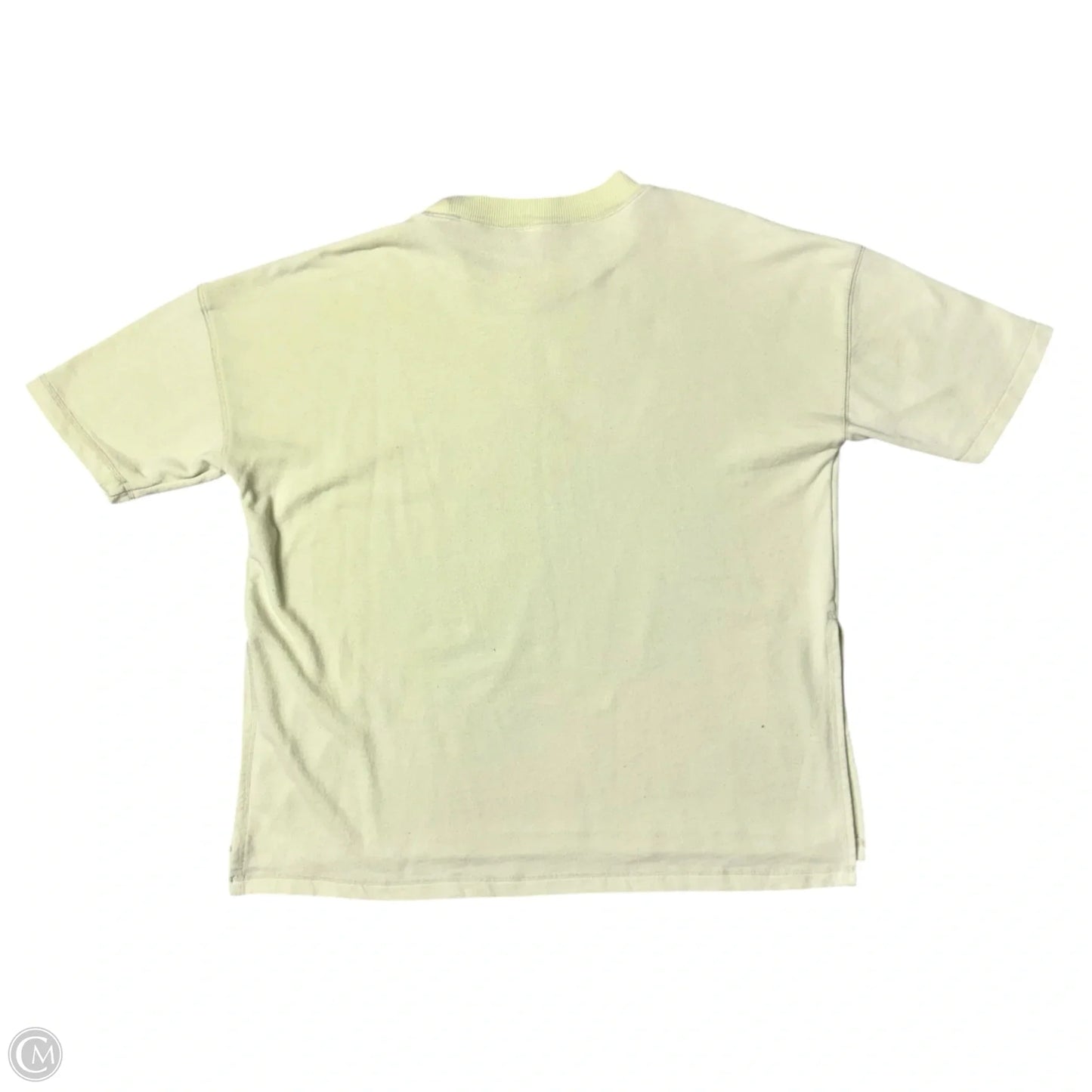 Sweatshirt Crewneck By Free People In Yellow, Size: S