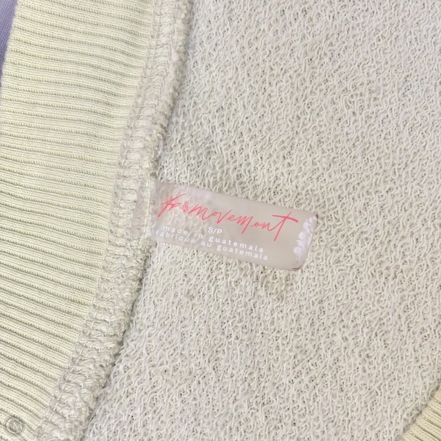 Sweatshirt Crewneck By Free People In Yellow, Size: S