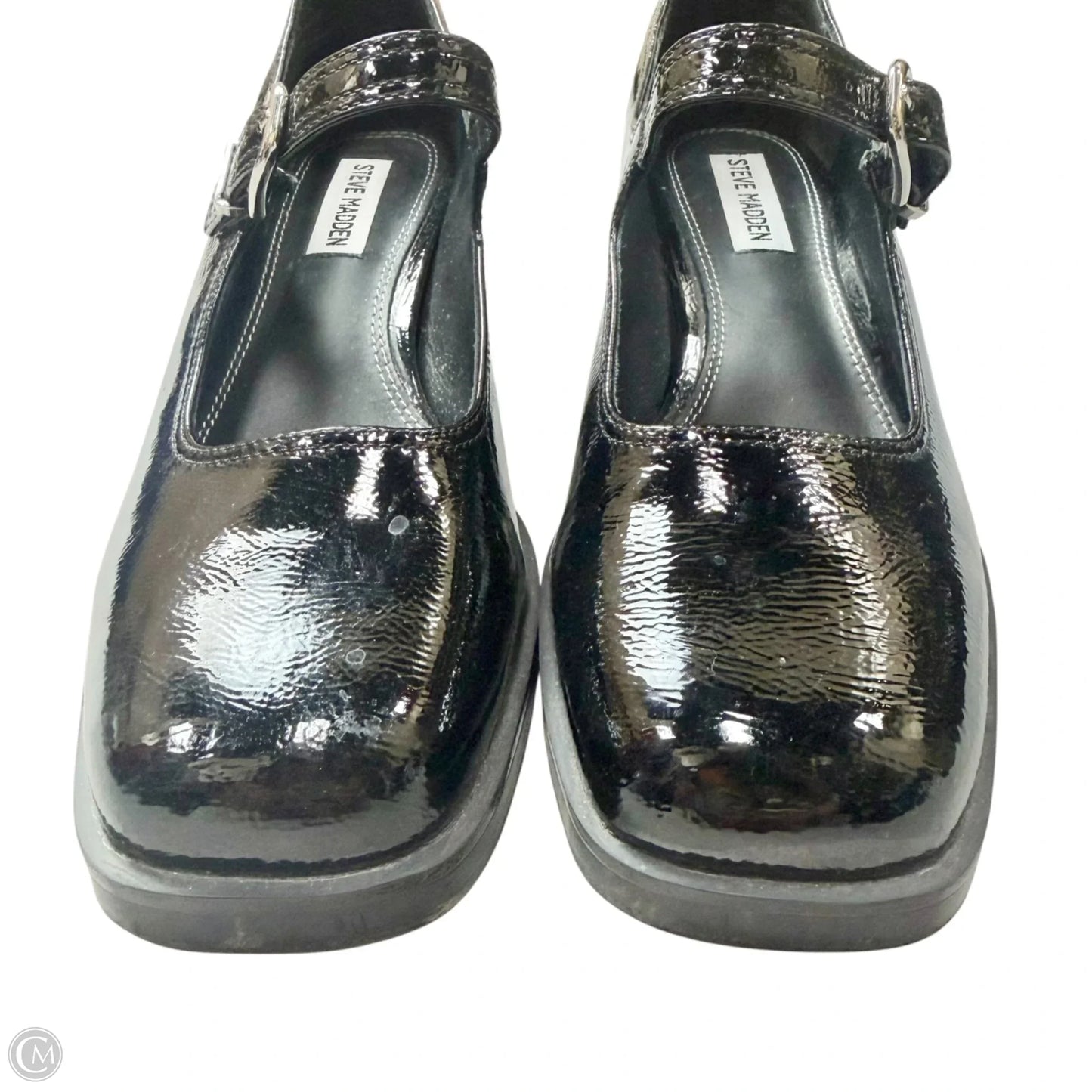 Shoes Heels Block By Steve Madden In Black, Size: 9