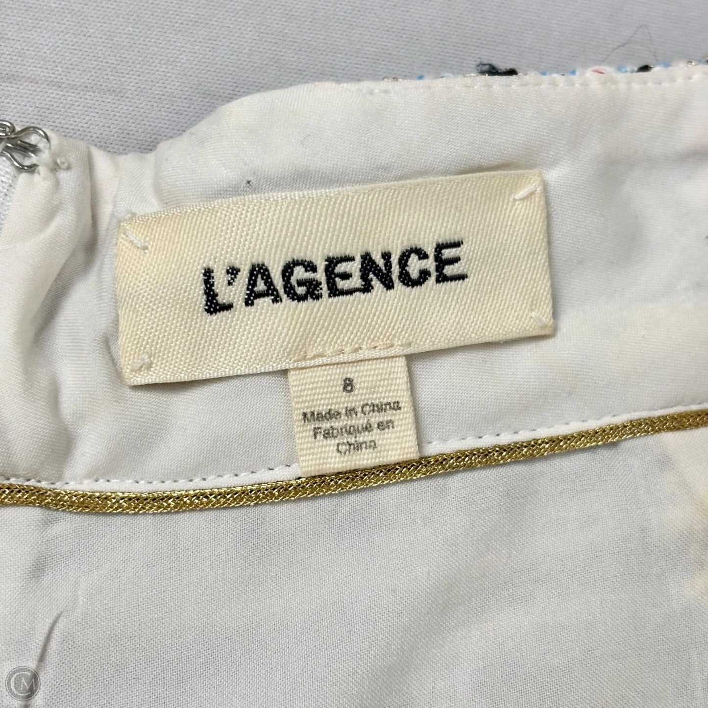 Shorts By L Agence In White, Size: 8
