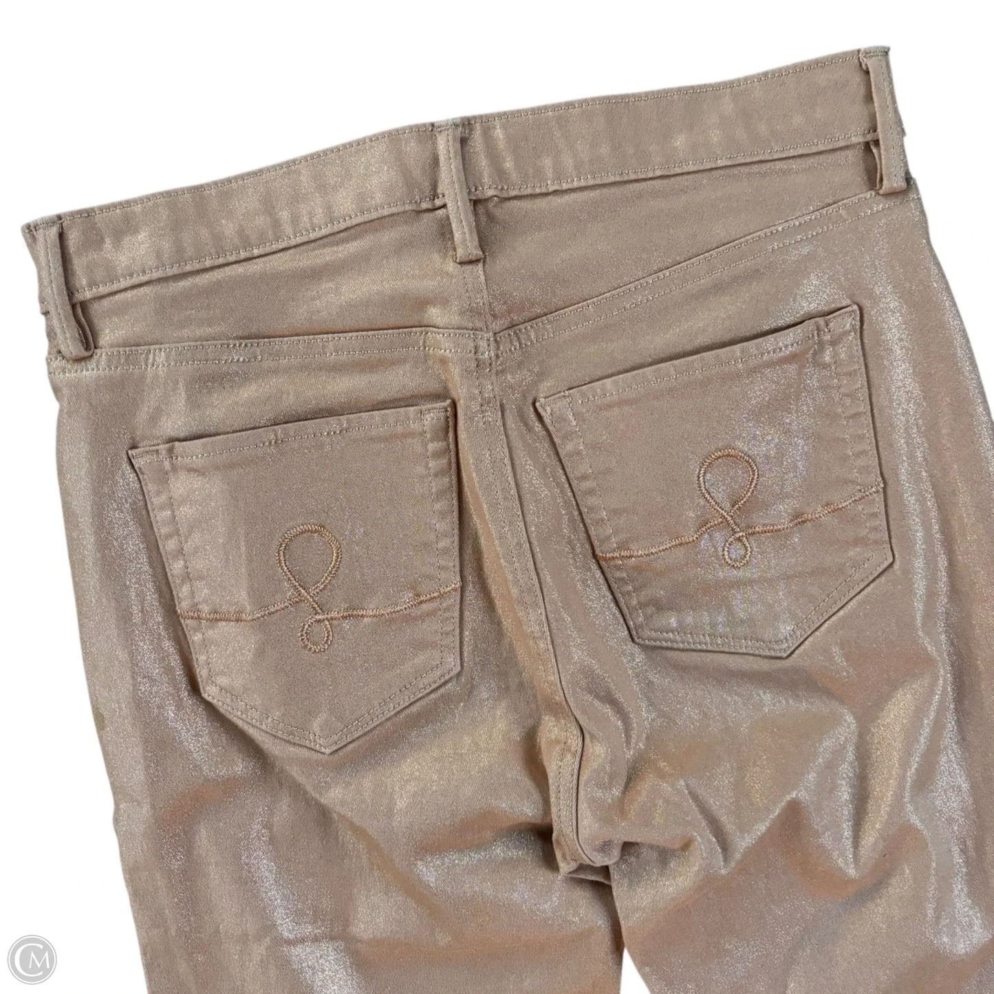 Pants Designer By Lilly Pulitzer In Gold, Size: 4