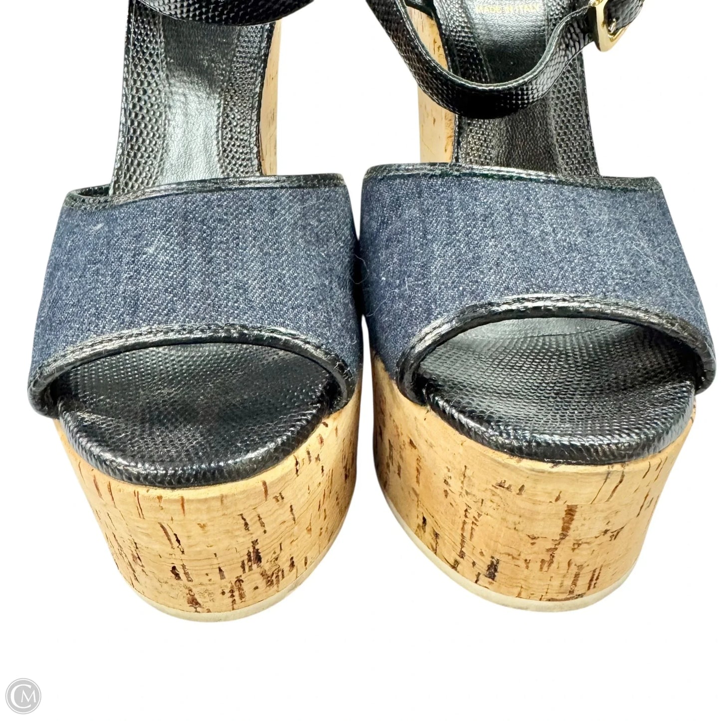 Shoes Luxury Designer By Fendi In Blue, Size: 7.5