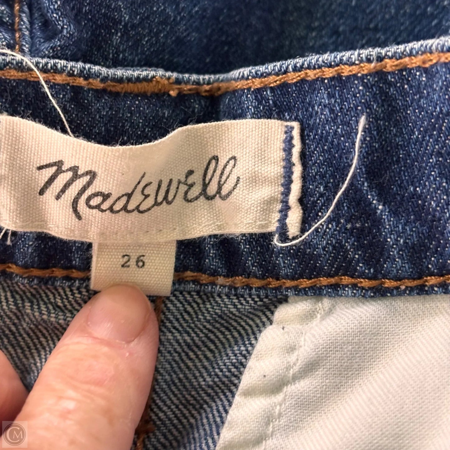 Skort By Madewell In Blue, Size: 2