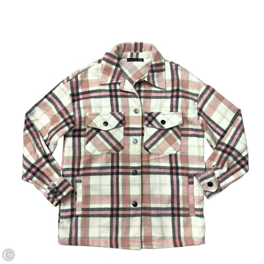 Jacket Shirt By Black Tape In Pink, Size: Xs