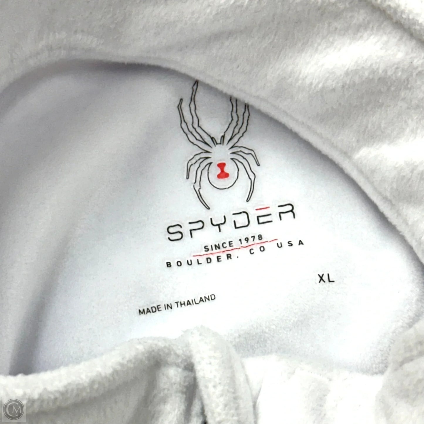 Jacket Faux Fur & Sherpa By Spyder In White, Size: Xl